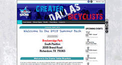 Desktop Screenshot of greaterdallasbicyclists.com